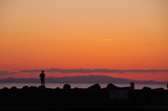 夕釣り