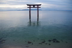 琵琶湖の神社