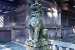 弥彦神社狛犬