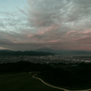 富士山夕景