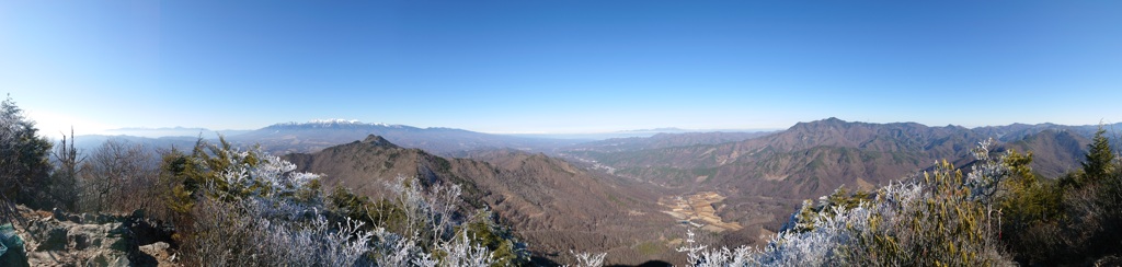 天狗山山頂パノラマ