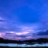 薄暮れの空