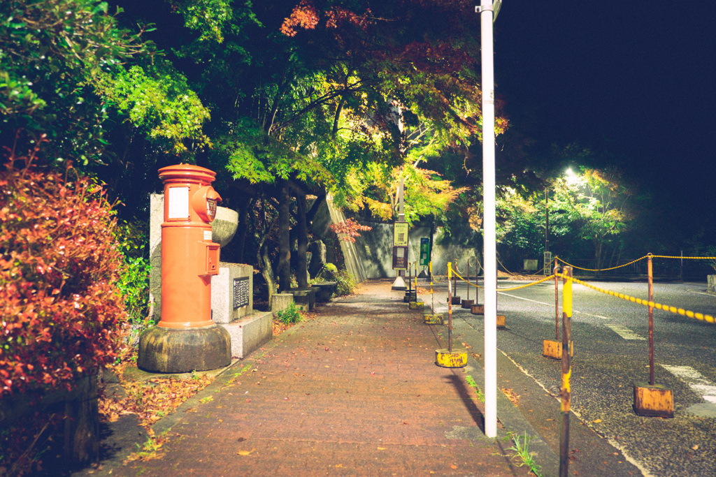 大山　バス乗り場