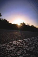 暮れる帰り道