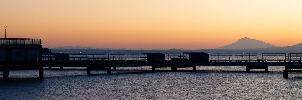 浅虫の夕焼け１