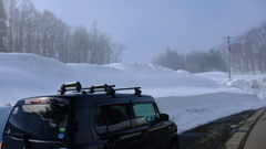 雪の壁