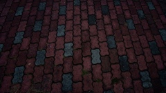 レンガ道
