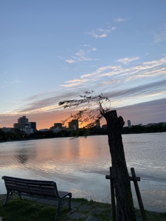 昨日の夕暮れ