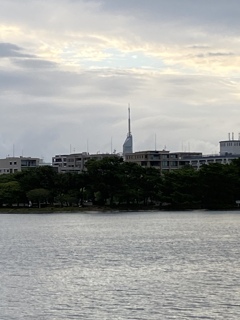 昨日の大濠公園