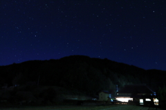ふるさと村の夜空