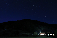 ふるさと村の夜空