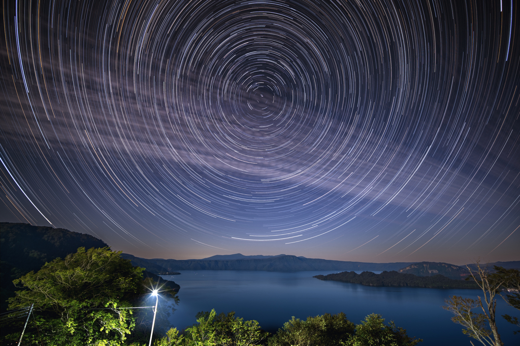 十和田湖夜景