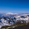 残雪期の岩手山