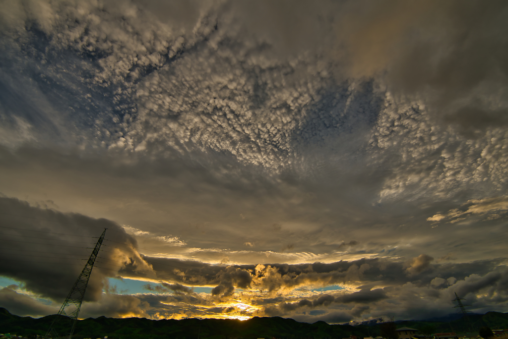 夕焼け雲