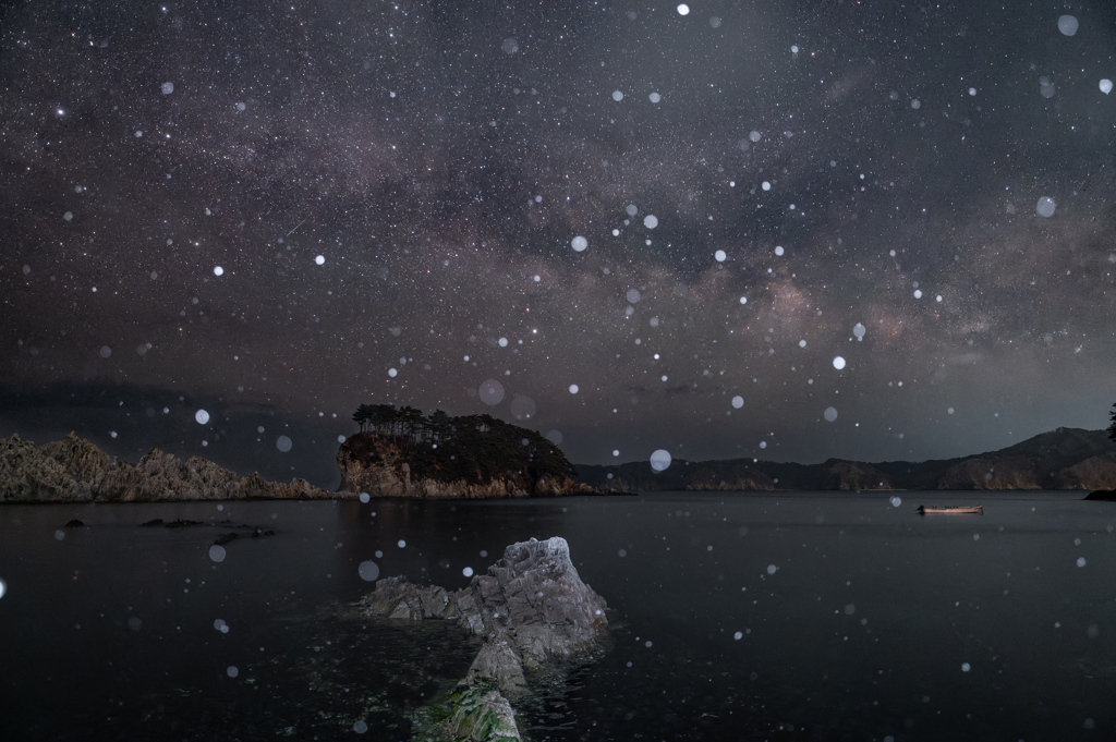 雪の天の川