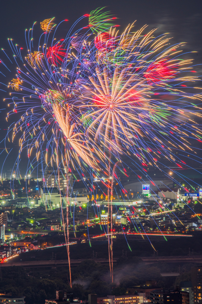 舟っこ流し花火大会