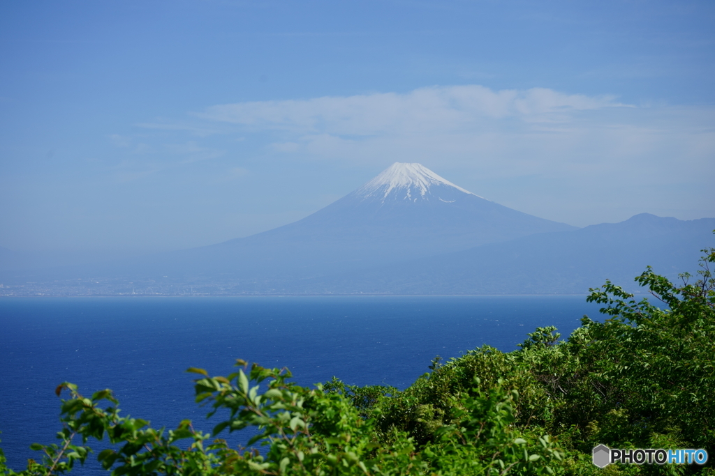 出逢い岬からの富士