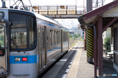 田舎電車②　JR伊予富田駅