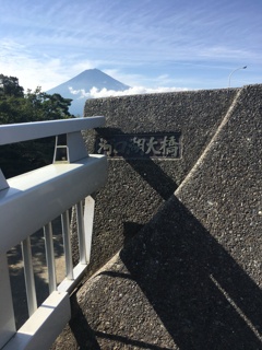 富士山と河口湖 大橋 iphone 6s