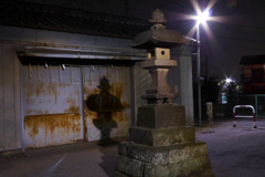寺 夜景