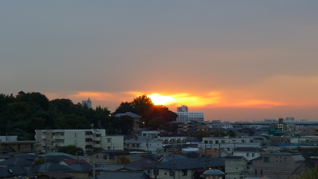 夕焼け