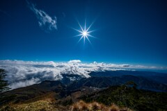 男体山　山頂から