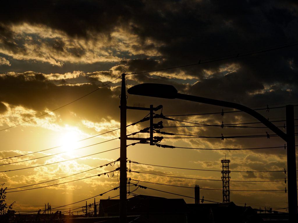 Autumn Sunset 