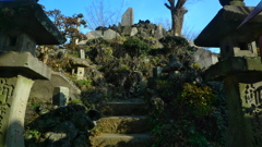 山・寺 風景