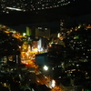 夜景　信号待ちの風景