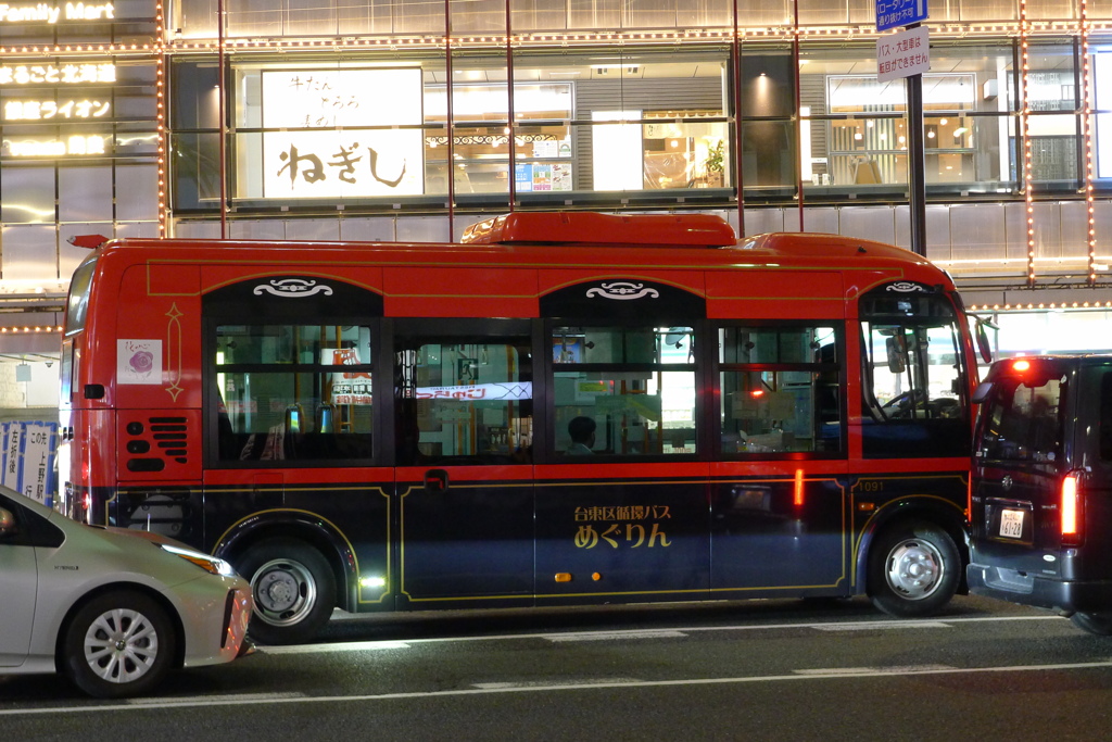 上野をさんぽ５ 台東区循環バス