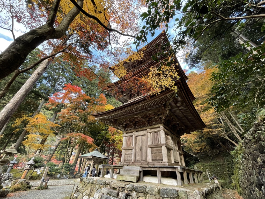 横蔵寺 三重塔