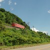 茂辺地にて  いさりび鉄道