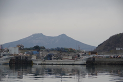 森町と駒ケ岳
