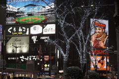 ニッカおじさん　すすきの　夜景