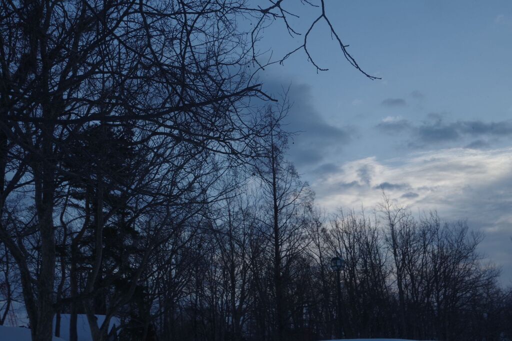 青い空