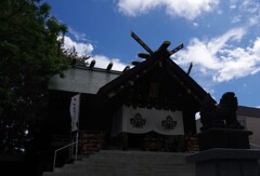 夏の神社