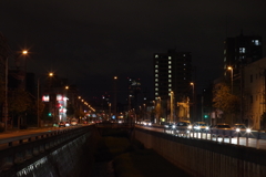 KP夜の創成川