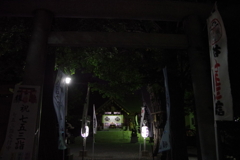 KP夜の神社