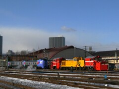 大晦日の苗穂工場