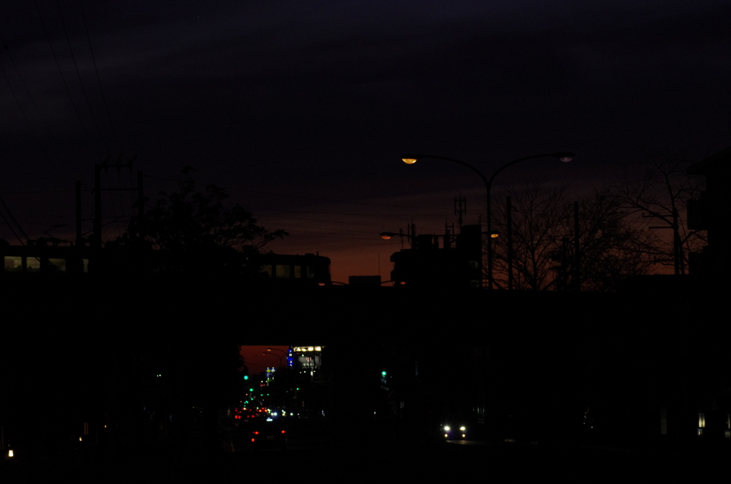夕暮れ時