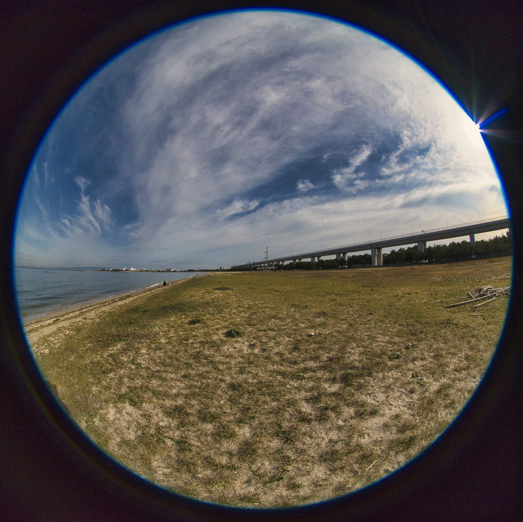 魚眼の空