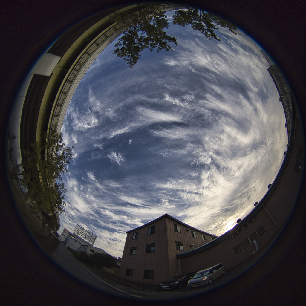 朝の空