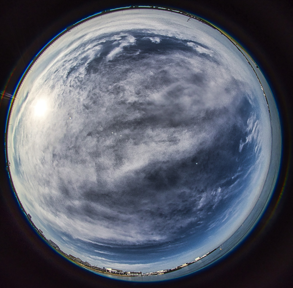 魚眼の空