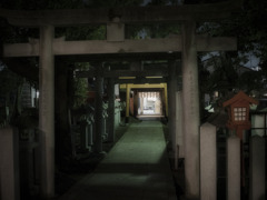 夜の神社