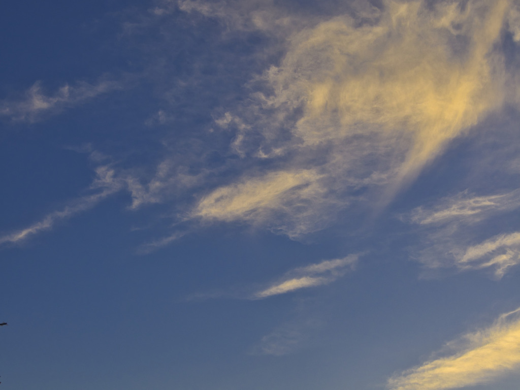 暮れゆく空