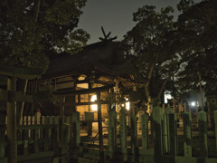 夜の神社
