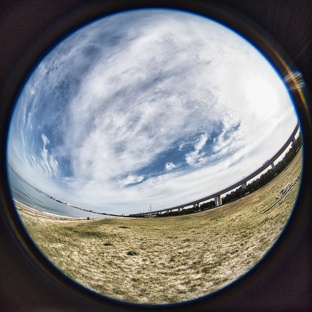 魚眼の空