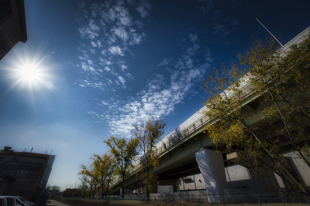 空と雲と