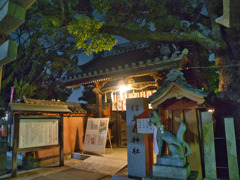夜の神社