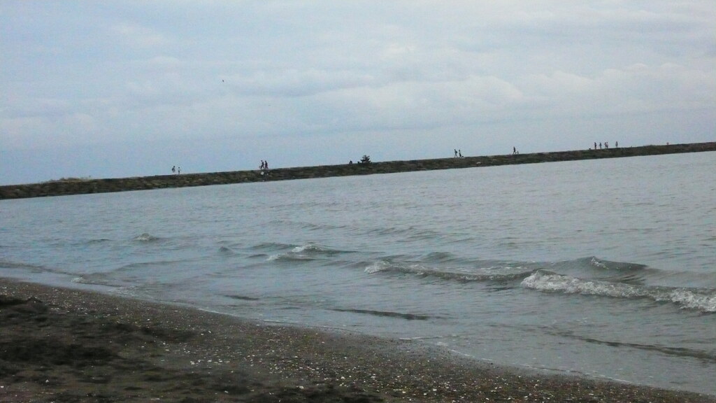 海 砂浜